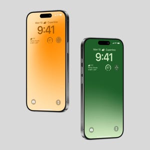 iPhone-bakgrundspaket med 12 — Abstrakt toning, Naturfärger bild 11
