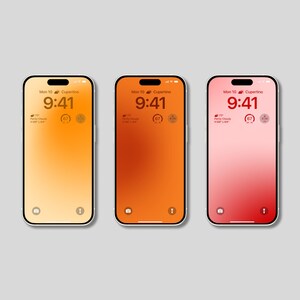 iPhone-bakgrundspaket med 12 — Abstrakt toning, Naturfärger bild 7