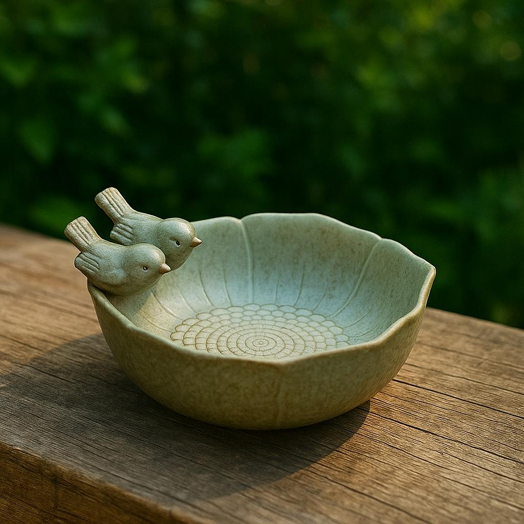 陶器の鳥の置物 - Etsy 日本