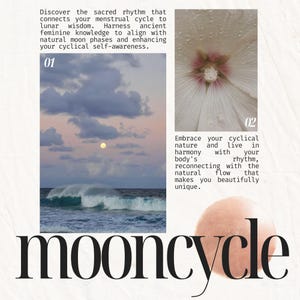 The Menstrual Moon Cycle Guide | Moon Cycle