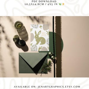 Easter Specials I Minimalist Easter Cards – Printable Digital Download | Simple Spring Greetings