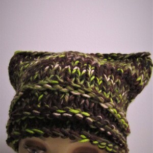 Woodland Ear Thick Double Knit Hat