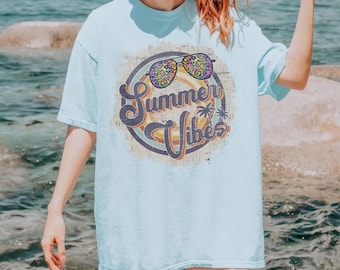 Summer Vibes Png Summer Cheetah Retro Vintage Png, Summer Vibes Png, Trendy Summer Shirt Design, Digital Download, PNG