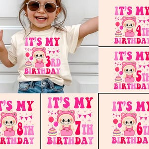Bundle In My Birthday Era, Doll Cartoon Png, It's My Birthday PNG, Happy Birthday Png, Gift For Kids, Doll Funny Cartoon, Instant Download