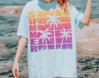 Summer Beach Png, PNG for Tshirt, Summer Vibes Png  , Summer Beach Png , Summer Shirt Design, Sunset Salty Summer Vacation Png Sublimation