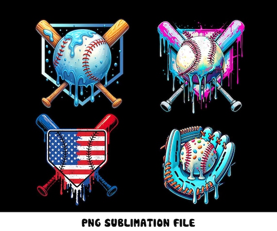 Baseball Drip Bundle PNG, Cool Sports Design for Boys & Men baseball drip Png, baseball player, boys baseball, game day, baseball png