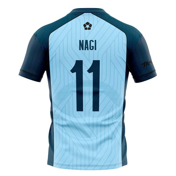 Blue Lock Manshine City Jersey Nagi Reo Chigiri Custom Name Number