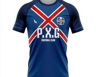 Blue Lock PXG Jersey Rin Shidou #9 or Custom Name and Number | Anime Soccer Shirt for Fans | Blue Lock