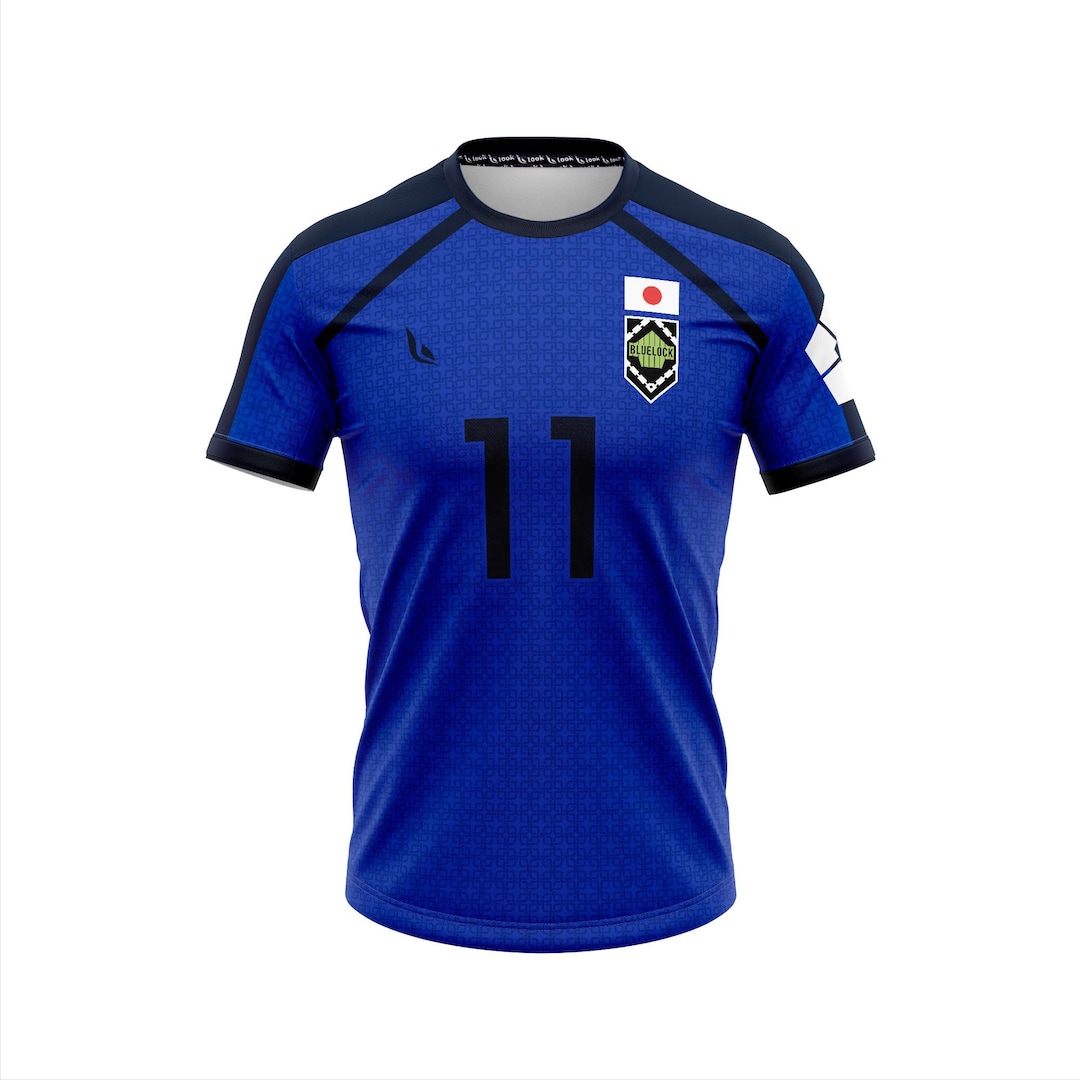 Blue Lock Inspired Jersey – Isagi #11 Sportswear for Anime and