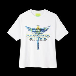 Hardcore till I die | Cybersigilism y2k | Y2K grunge | Grunge aesthetic | cyberpunk tshirt | vintage | streetwear | short sleeve | t-shirt