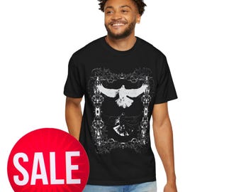 Y2K Angelcore T-Shirt, Cybergrunge Gothic Tee, Unisex