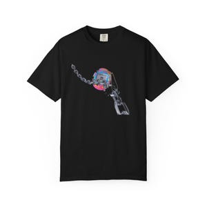 Y2K Tamagotchi T-Shirt: Vaporwave Cyberchain Graphic Tee