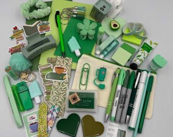 Green Gift Bundle | Stationery & Bookish Gifts