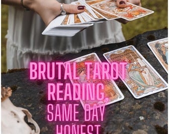 Lecture de tarot brutale, conseils honnêtes et sans fioritures