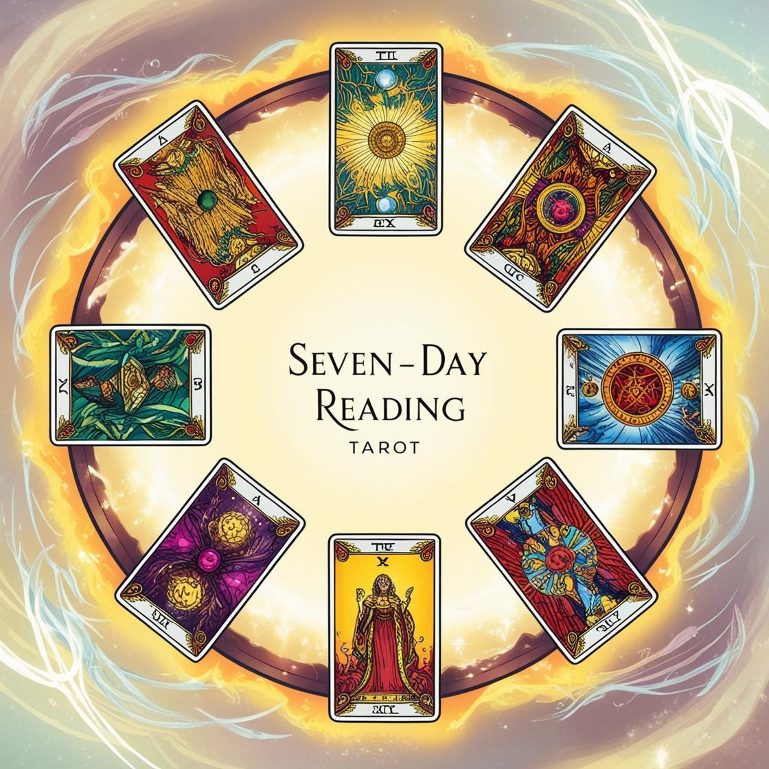 Lecture de tarot avec 7 jours d'avance – Un aperçu de votre semaine