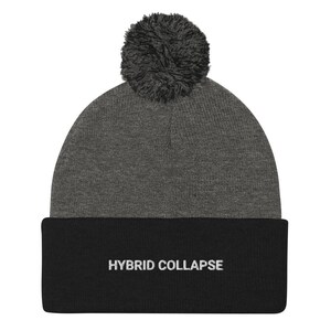 Hybrid Collapse Pom-Pom Beanie — Official Winter Merch