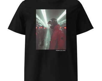Surveillance Uniform – Black Tee by Hybrid Collapse [CONTROL Series T-Shirt]