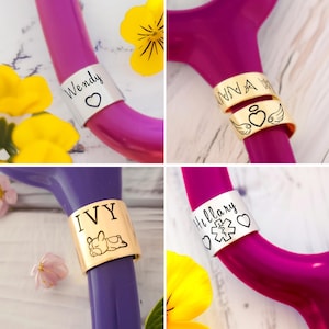 Stethoscope Charm, Stethoscope ID Tag, Stethoscope Name Tag, Personalized Stethoscope Charm, Nurse Graduation Gift, Doctor ID