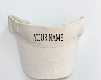 Gorra con visera bordada personalizada, regalo personalizado