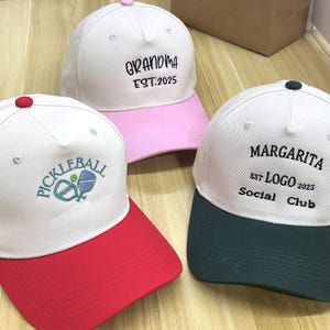 90s Vintage Custom Embroidered Trucker Hat | Personalized Bachelorette & Bridal Party Gift | Add Your Logo/Text