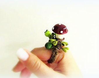 Forest Fairy Woodland Ring