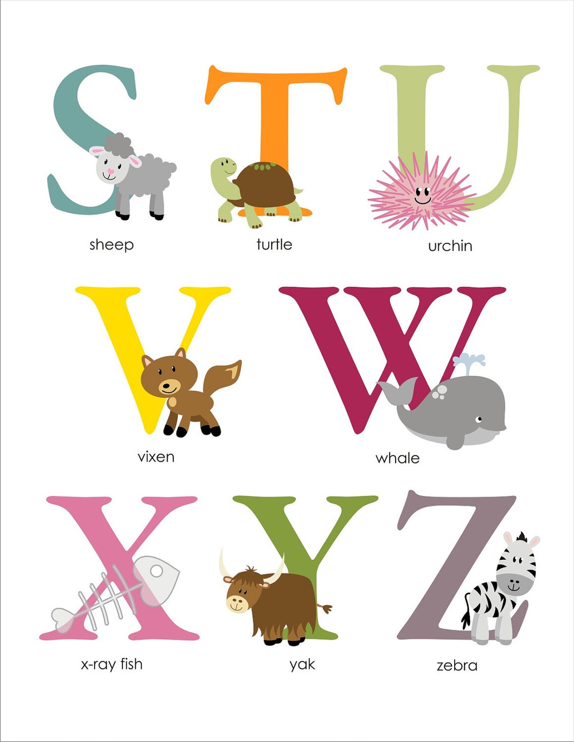 Baby Name Nursery Printable Blue Plain 8x10 Digital Etsy