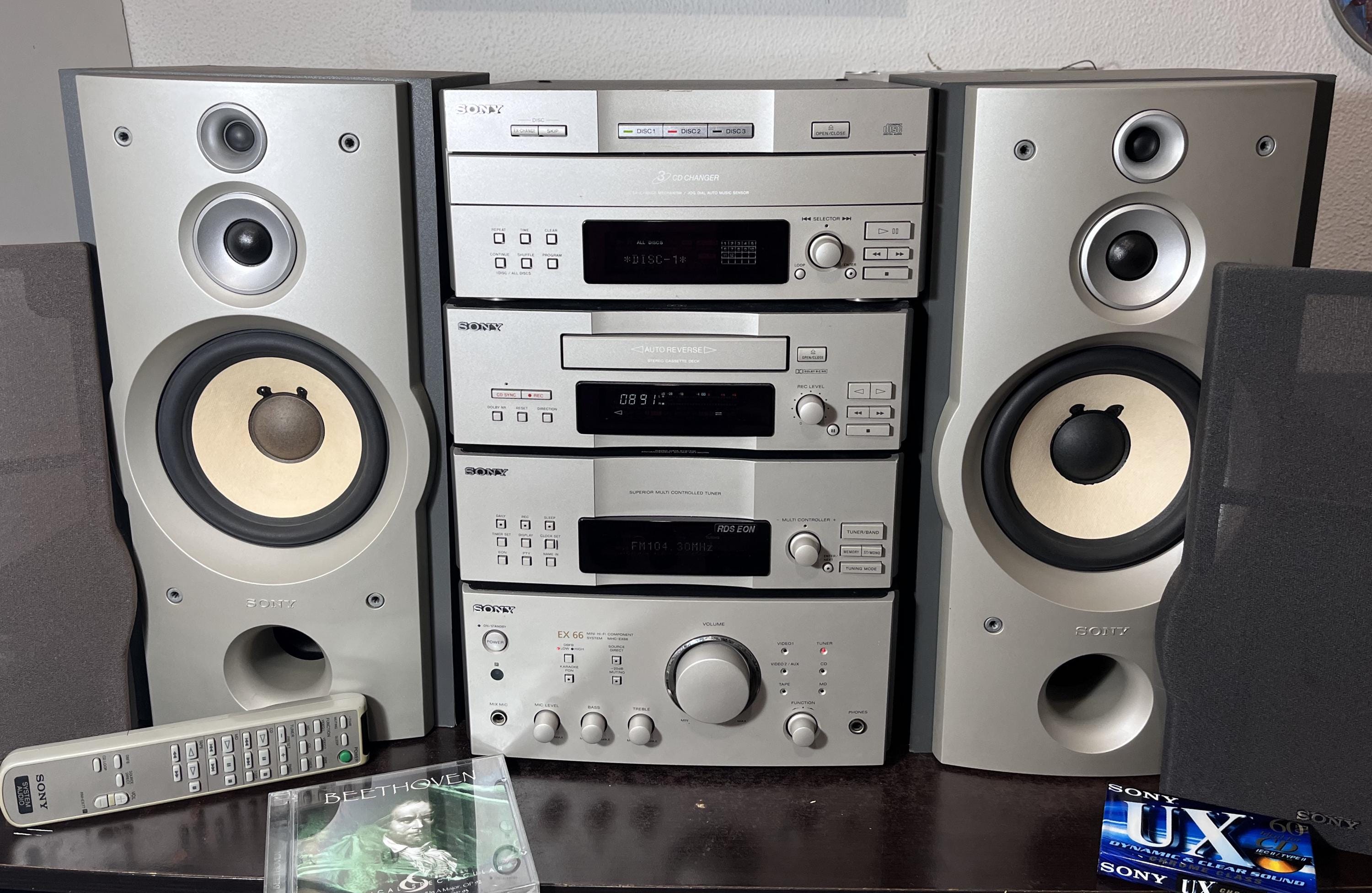 Sony MHC-EX66 Hi-fi Component System Tested and Fully