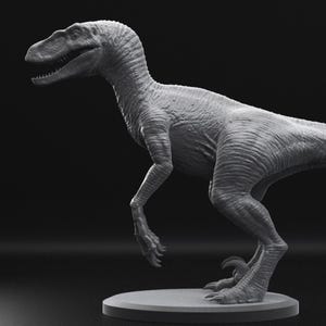 Velociraptor Studio Maquette Model Kit | Jurassic Park 3 Dinosaur