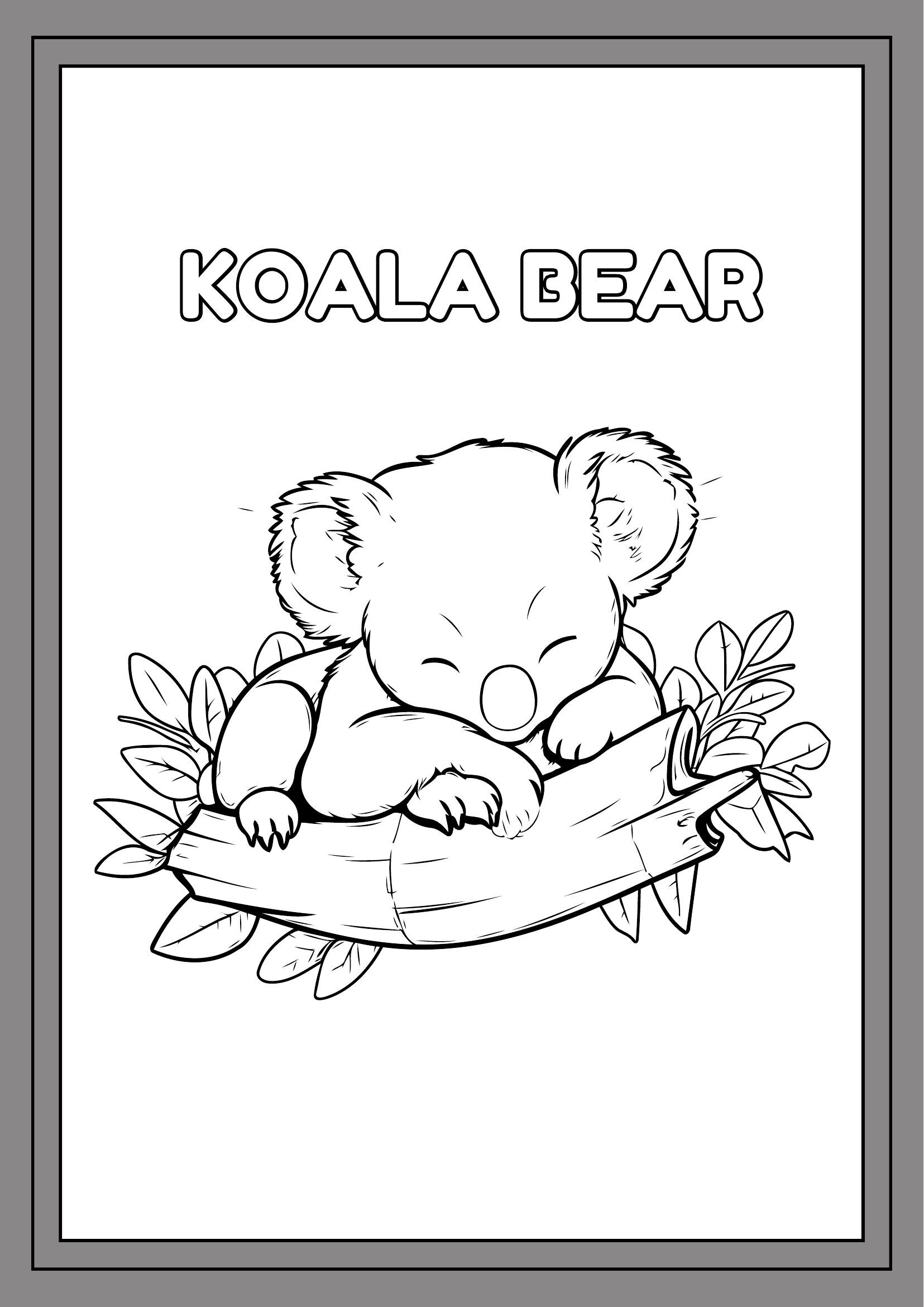 7-page Land Animal Coloring Book | Printable Jungle & Safari Coloring