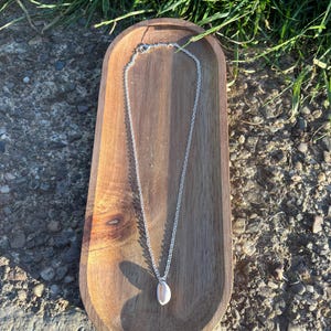 Cowrie Shell Necklace Gold or Silver Chain | Handmade Beach Necklace | Boho Coastal Jewellery | Summer Pendant Necklace | Ocean Gift for Her