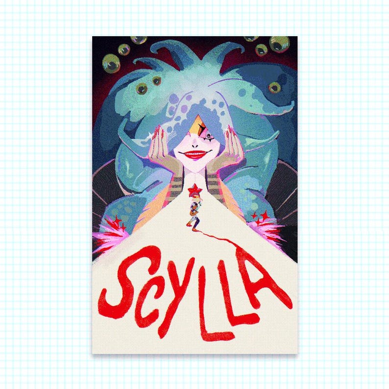 SCYLLA and the Sirens Poster - Etsy