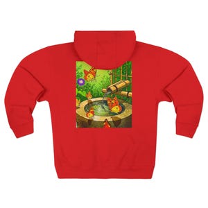 Butterflies of the World Ukiyoe Series NO.7, Unisex Zip Hoodie -Vintage Nature Lovers Gift, Japanese Art, Botanical Clothing, Unique Hooded