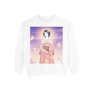 World Butterfly Ukiyoe Series No.25, Sweatshirt, Gift for Nature Lovers, Unique Butterfly Art Jumper, Unisex Pullover, Vintage Style