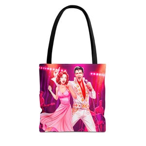 World Artist Parody Series "Alvis Plencoli" No.2 Tote Bag , Unique shoulder bag for Funny Music lovers