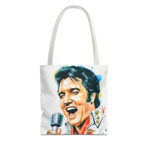 World Artist Parody Series "Alvis Plencoli" No.3 Tote Bag , Unique shoulder bag for Funny Music lovers
