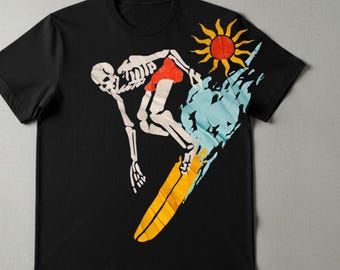 Pacchetto PNG di scheletro retrò per surfisti | Design vintage per magliette da spiaggia | Grafica estiva per il surf | Pacchetto per sublimazione e adesivi | Coppa del Mondo di calcio 2D