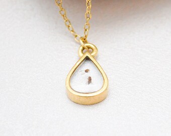 REAL Fruit fly pendant necklace in resin, Drosophila science jewelry, PhD graduation gift, Biology lab tech, Neuroscience Genetics research