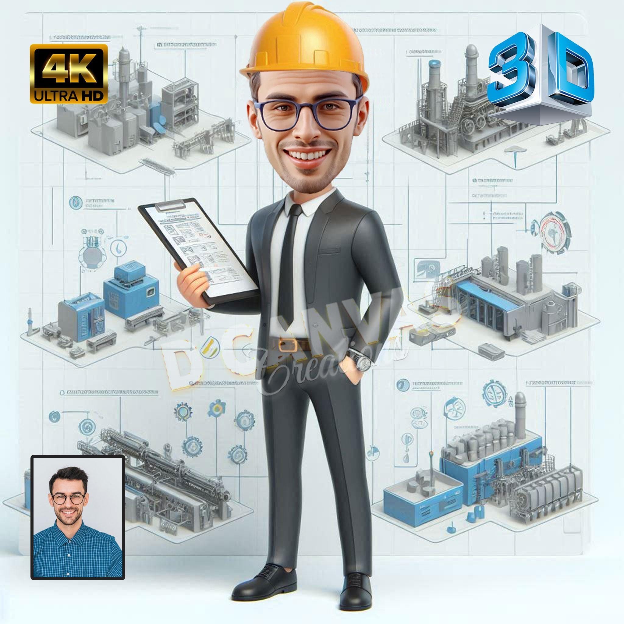Civil Engineer Caricature - Etsy, image size:2048x2048