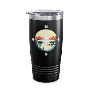 Adventure Ringneck Tumbler - 20oz Insulated Travel Mug, Outdoor Gift, Camping Gear, Road Trip Essential, Personalized Drinkware