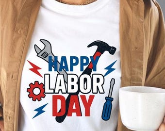 Dia do Trabalho Patriótico PNG: Design de Flor da Bandeira Americana (Download Digital)