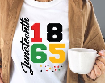 Juneteenth svg, Afroamerikaner svg, Juniteenth png, Juniteenth Shirt svg, schwarze Frau svg, schwarze Geschichte svg png