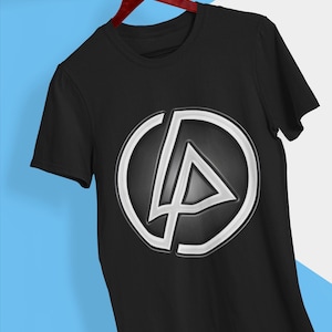 Linkin Park Logo Vintage 2007–2012 era T-Shirt | Retro Rock Band Unisex Black Tee & Sweatshirt | LP Fan Gift, Nu Metal Throwback Apparel