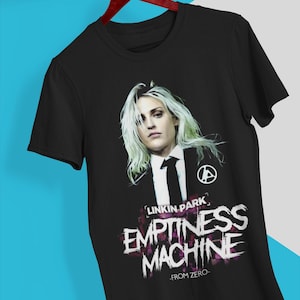 Emptiness Machines Emily Armstrong Graphic T-Shirt & Sweatshirt | Linkin Park From Zero Art | Nu Metal Rock Band Merch | Unisex Fan Apparel