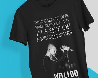 Linkin Park Chester Bennington T-Shirt: &quot;One More Light&quot; Lyrics