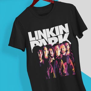Linkin Park Vintage 2007 Band Members T-Shirt | Classic Rock Merch, Unisex Nu Metal Apparel, LP Fan Collectors Tee and Sweatshirt