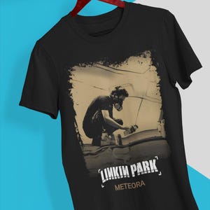 Linkin Park Meteora Album Cover T-Shirt | Vintage Nu Metal Rock Band Classic 2003 Album Tee & Sweatshirt | Linkin Park Merch