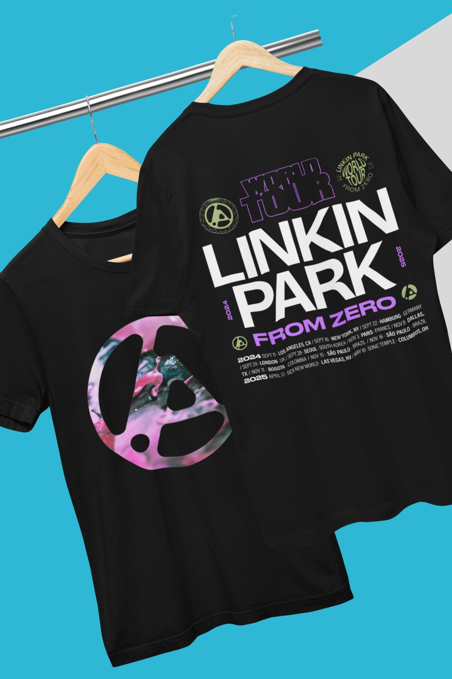 リンキンパーク　Linkin Park ワールドツアー Tシャツ 2025 Linkin Park From Zero world tour 2025 Milwaukee 2025 show