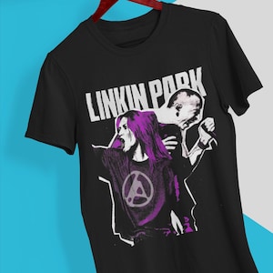Linkin Park Tribute Tee: Chester Bennington & Emily Armstark Grafik-T-Shirt