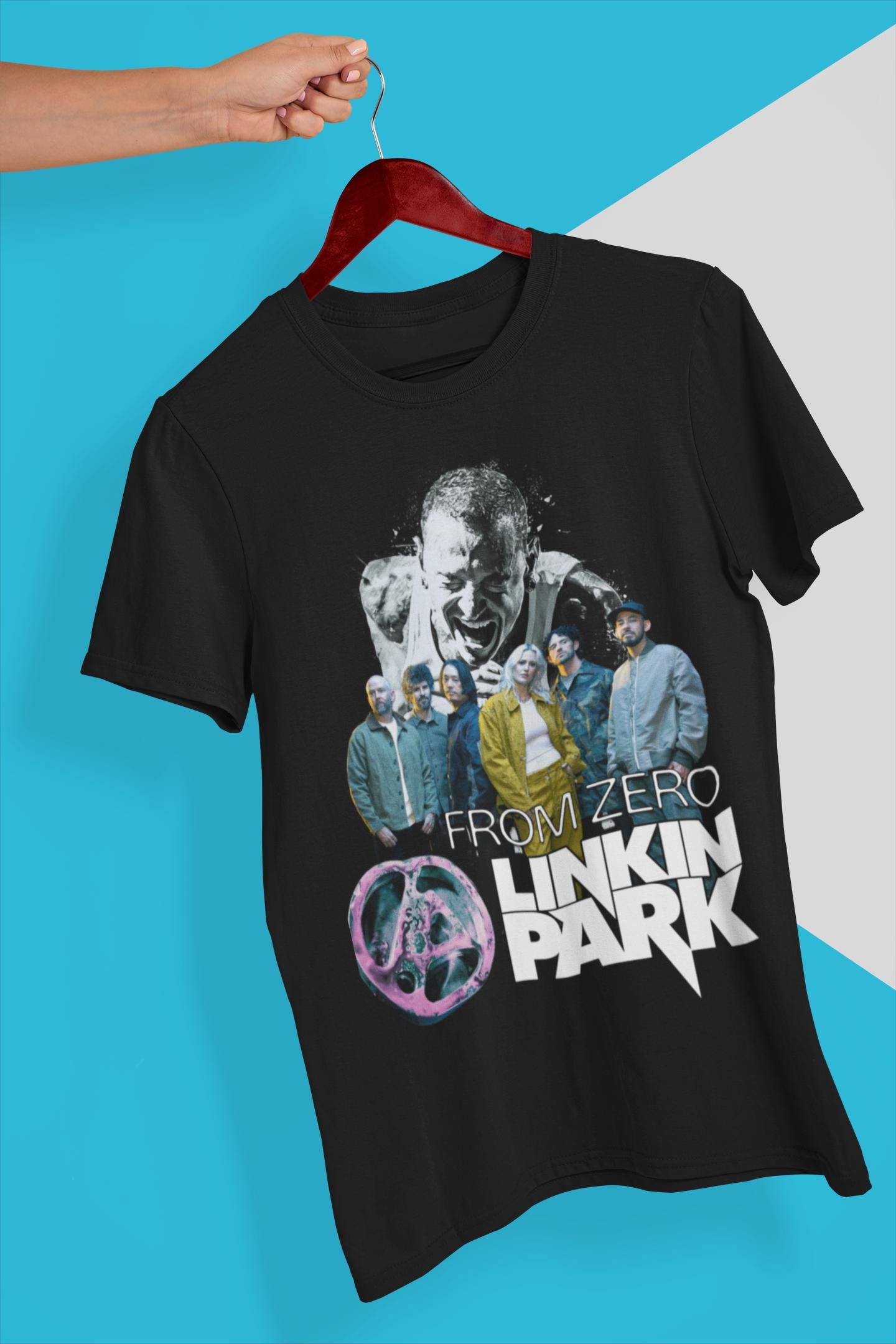 Chester Bennington Tribute X Linkin Park From Zero T-shirt