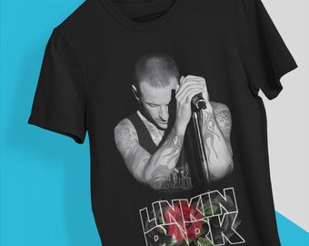 Chester Bennington Rose T-Shirt: Linkin Park Graphic Tee
